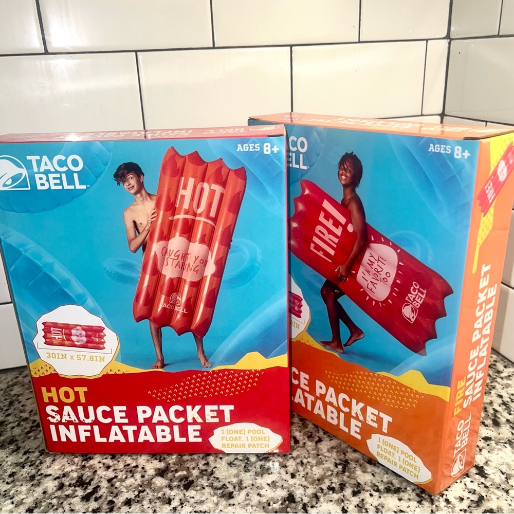 Taco Bell Hot Sauce Packet Inflatable